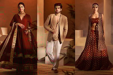 Achint Mehta’s eponymous label’s festive edit is apt for the season