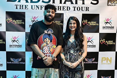 Natasha Trikha with Badshah