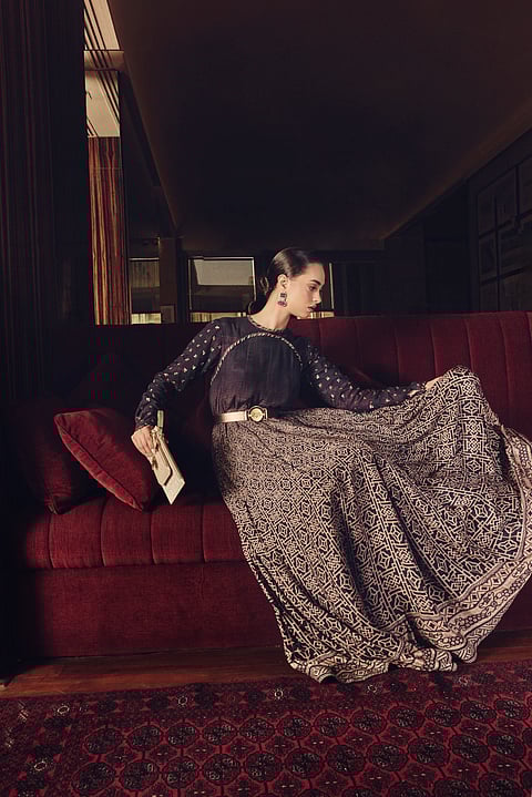 Designer duo Pankaj and Nidhi’s new fall-winter collection, Araquis, is all about the beauty of arid desert lands