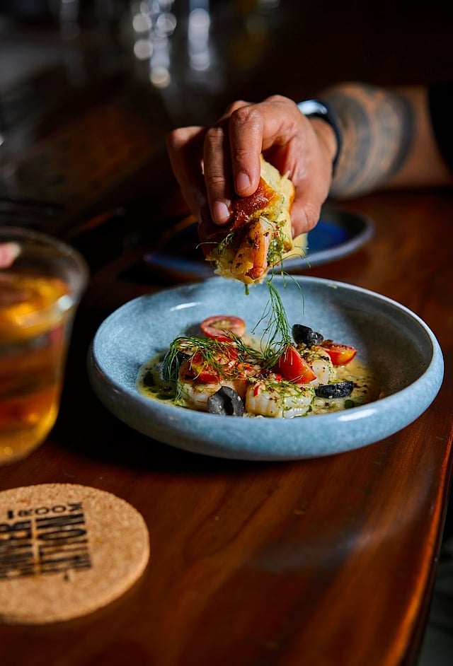 Food at Conversation Room