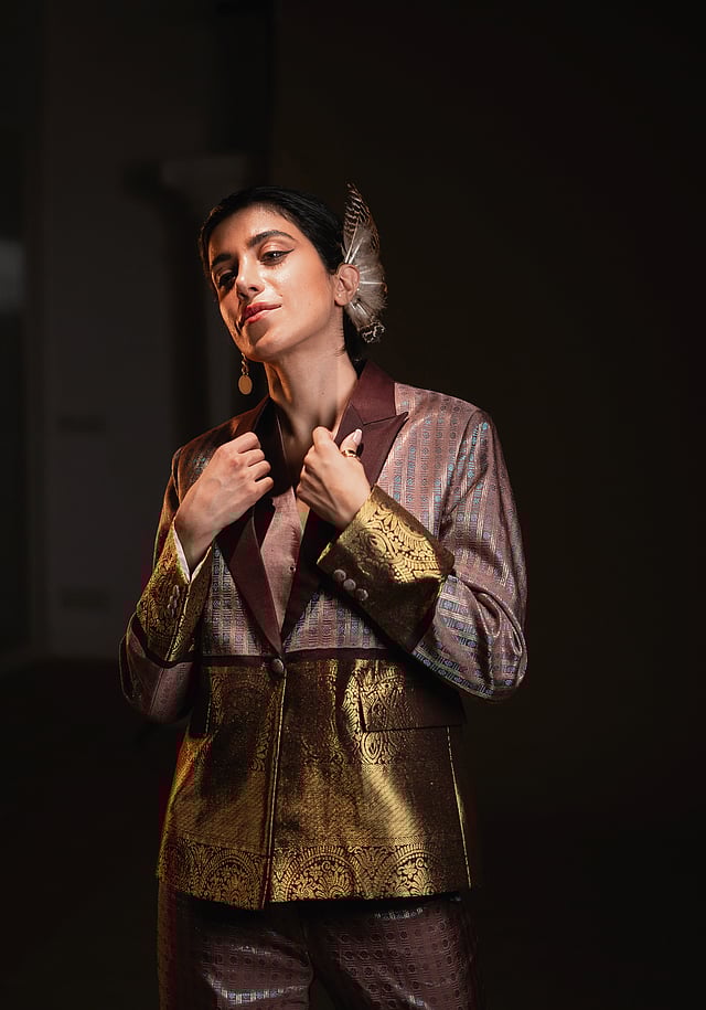 Vaishnavi Singh Dabi on upcycling saris and making Indian weaves global