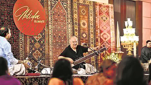 Where Classical notes breathe again with Ustad Shujaat Hussain Khan