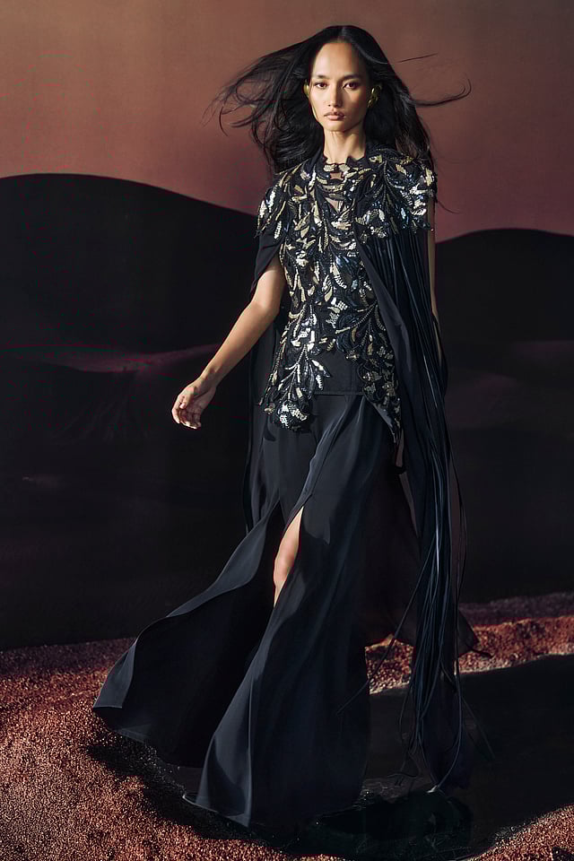 Designer duo Pankaj and Nidhi’s new fall-winter collection, Araquis, is all about the beauty of arid desert lands