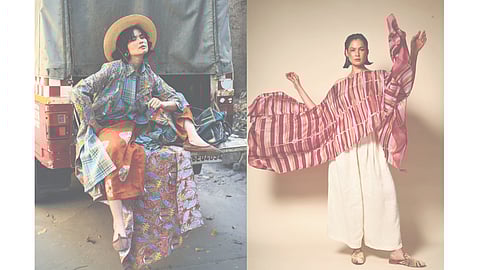 At the hands of Australian designer Katherine Neumann, founder of House of Wandering Silk, vintage textiles take on new life