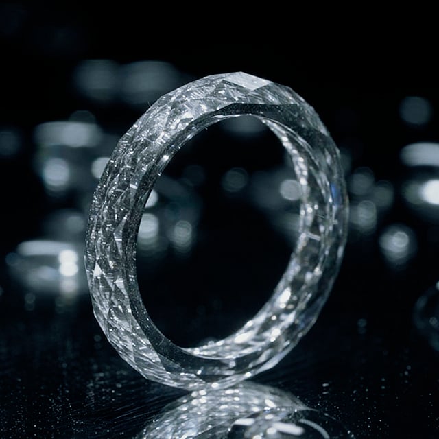 This popular jewellery label introduces a ring crafted entirely from a single diamond!