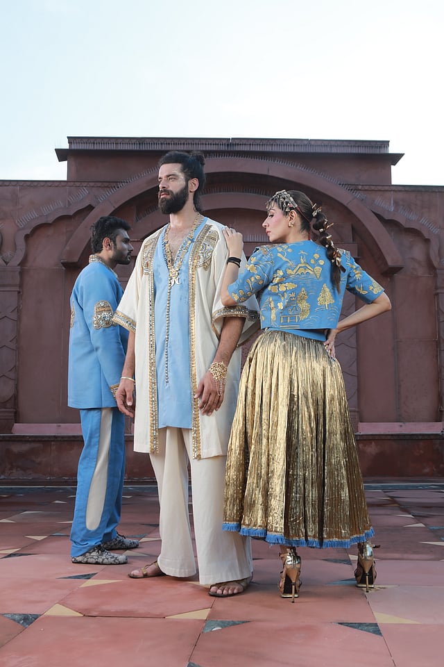 Ashna Vaswani’s latest festive edit, Devi Drapes 2.0, sorts out all your winter wedding woes