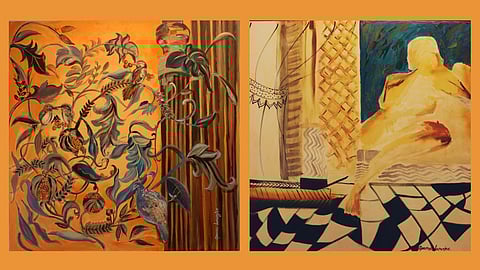 Artist Aparna Banerjee’s solo art exhibition in Delhi is a constant return to the feminine