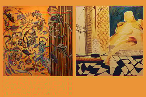 Shibu Natesan's 'Temple Tank-2'