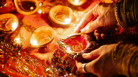 How to aesthetically do your Diwali table settings?