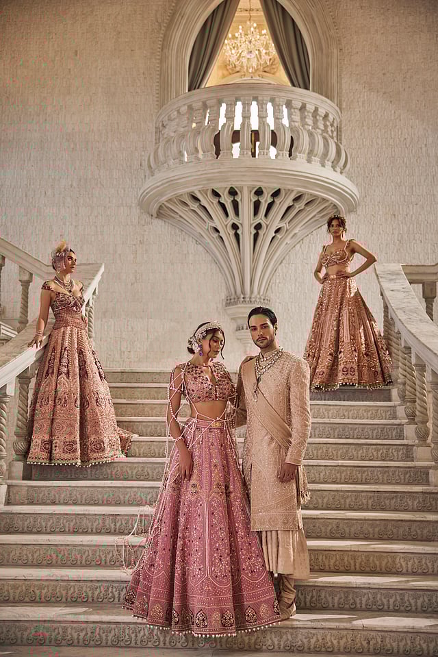 Jigar & Nikita’s latest wedding collection blends tradition and modernity