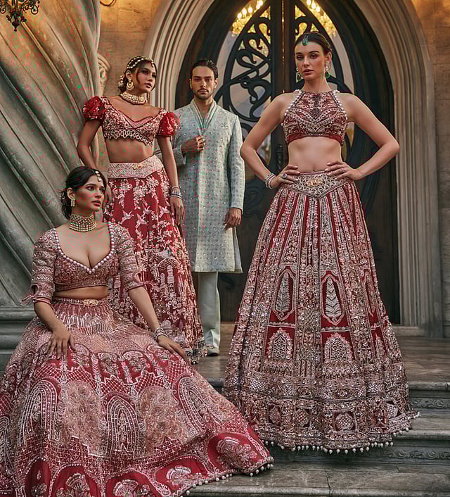 Jigar & Nikita’s latest wedding collection blends tradition and modernity