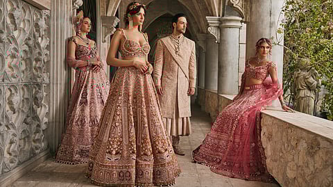 Jigar & Nikita’s latest wedding collection blends tradition and modernity