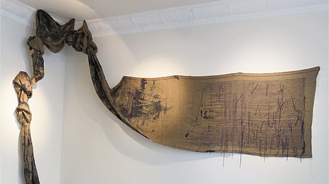 Artists Manjunath Kamath and Veer Munshi’s artworks are displayed in Delhi