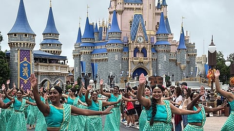 Disney World in Florida, USA Diwali dance fest