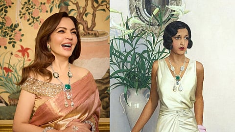 Did Nita Ambani wear the legendary Maharani of Indore necklace?