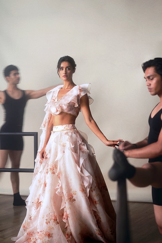 Silhouette from An Indian Edit by Gauri & Nainika