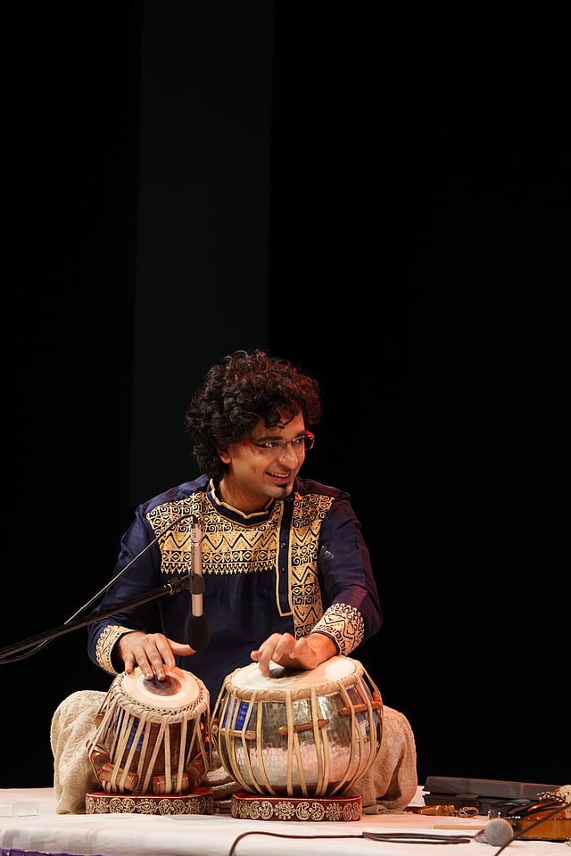 Unmesh Banerjee is a percussionist