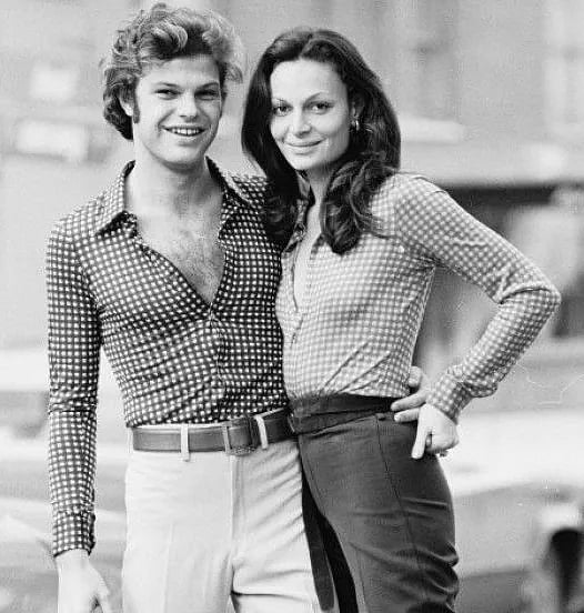 (L-R) Prince Egon von Fürstenberg, Diane von Furstenberg  