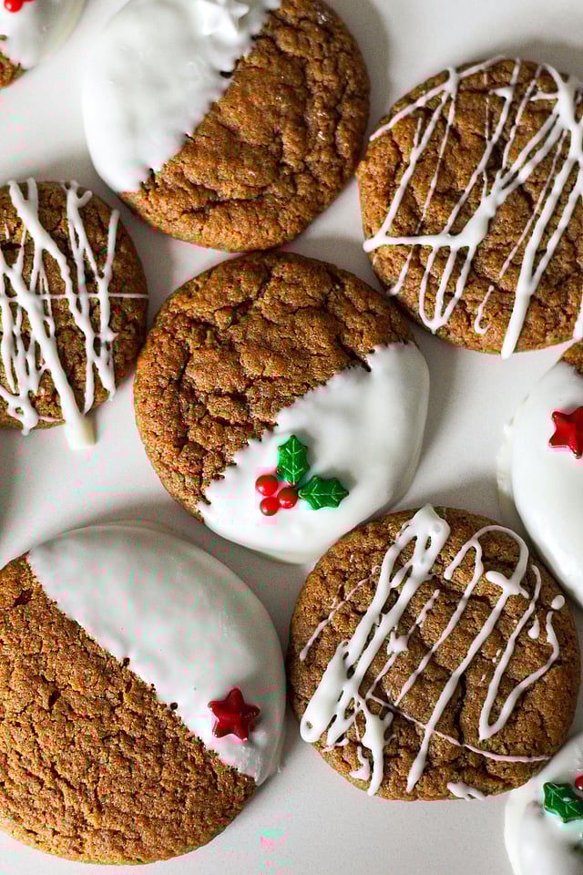 How to make ginger spiced cookies?