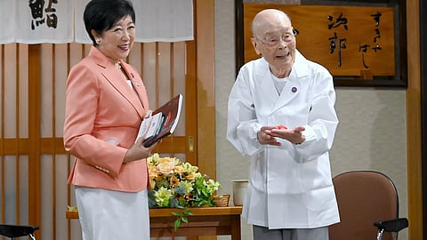 Sushi master Jiro Ono turns 100, still not retiring