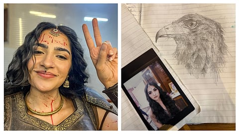 Rukmini Vasanth shares BTS clips and her notes for her Kantara 1 character