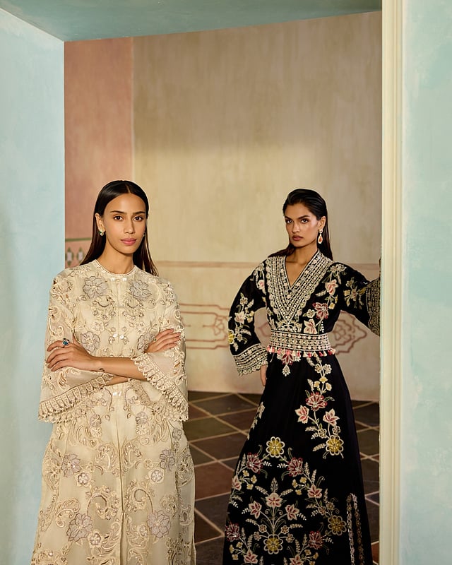 Chandrima’s capsule collection, Zahara, is dedicated to festive elegance