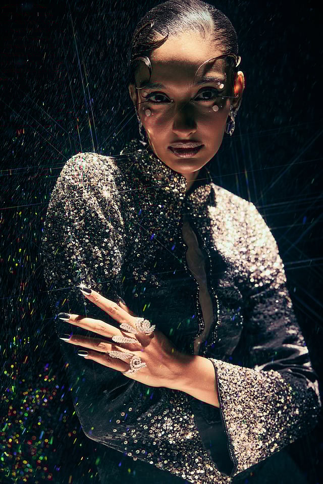 It’s also about an exploration of divine light and radiance that comes from within