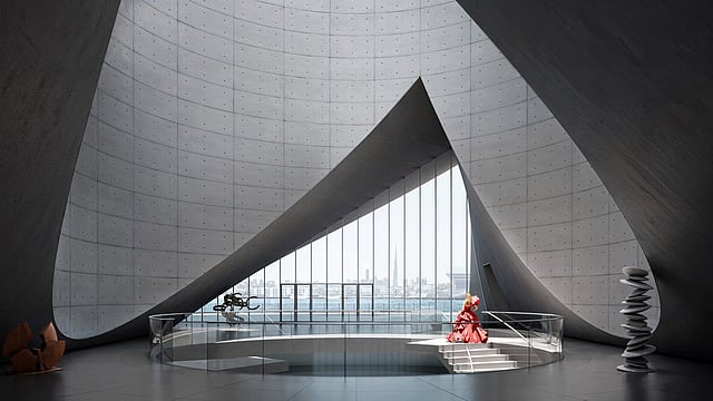 Dubai is set to open a brand new Museum of Art over the Creek!