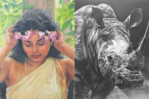 Why should you not miss Manou's ongoing exhibition in Delhi?