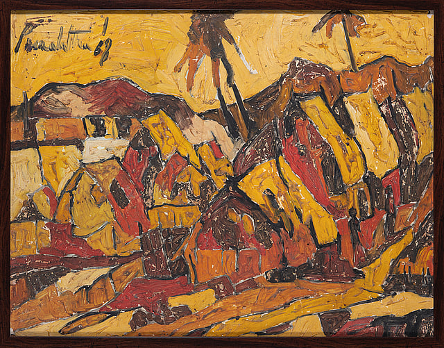 Inside Premalatha Seshadri's exhibit, The White House by the Sea, in Chennai