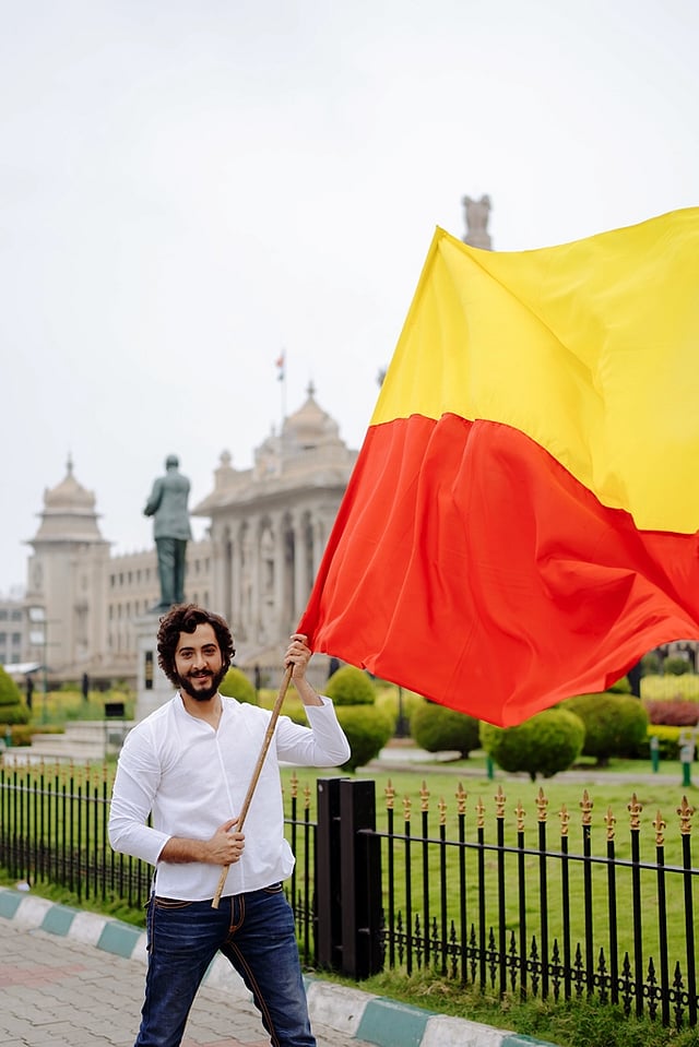 Sandalwood actor Sumukha celebrates Kannada Rajyotsava with Indulge