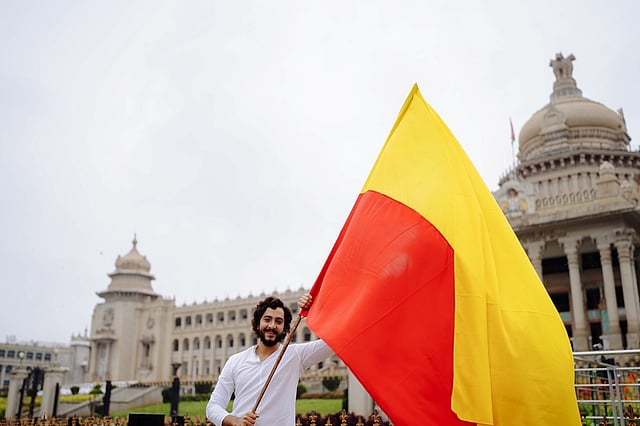 Sandalwood actor Sumukha celebrates Kannada Rajyotsava with Indulge