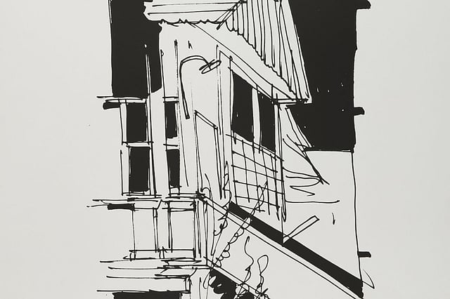 Thota Tharani's pen and ink sketches at Cahiers Du Cinéma