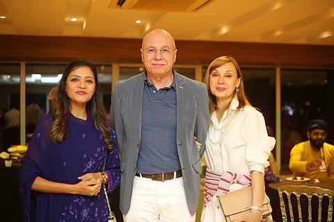 Rina, Maxim and Natalia