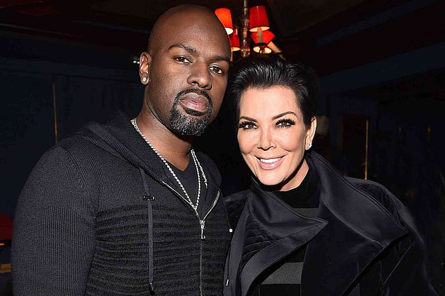 Kris and her longtime boyfriend Corey Gamble