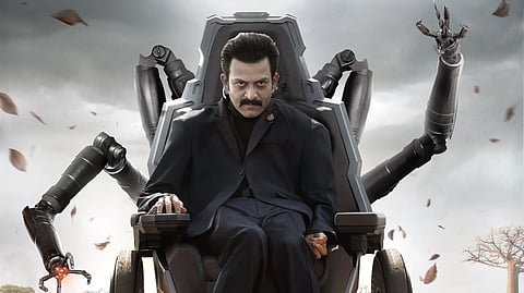 Prithviraj's new look as supervillain compared to Dr Octopus