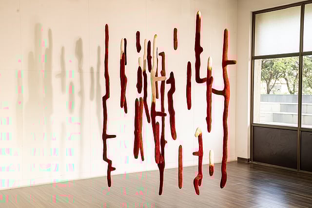 Artworks displayed in LATITUDE 28 