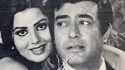 Sulakshana Pandit and Sanjeev Kumar