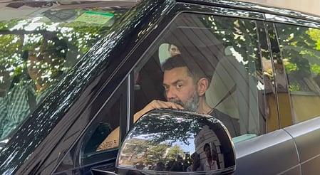 Bobby Deol at Zarine Khan’s funeral