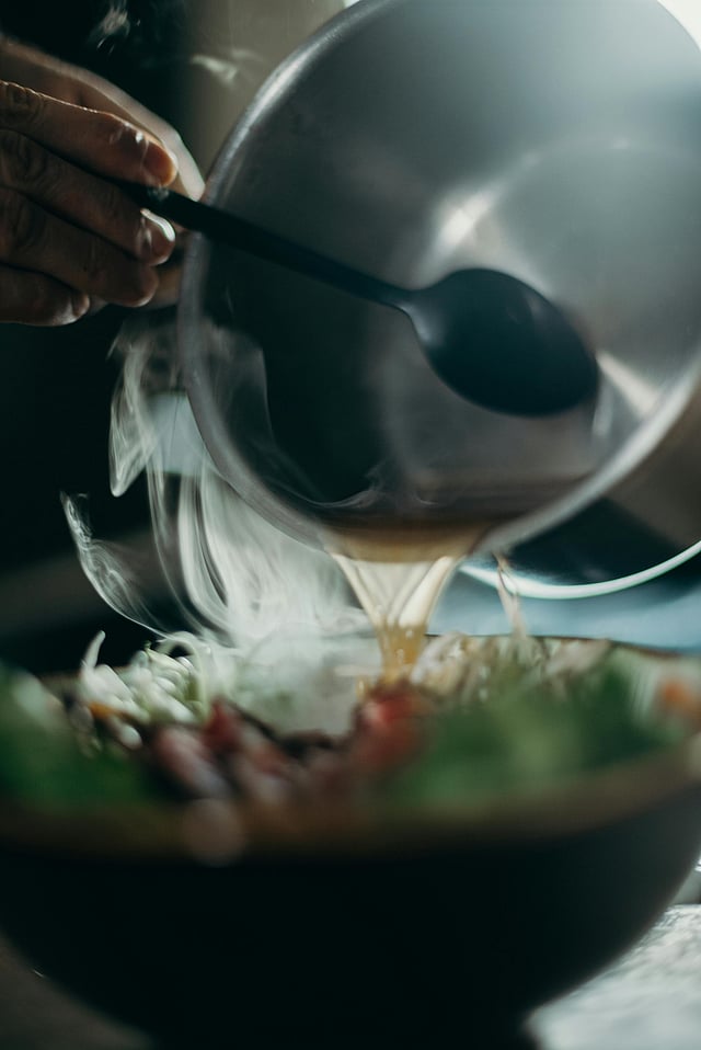 Broth and stock have three main differences 