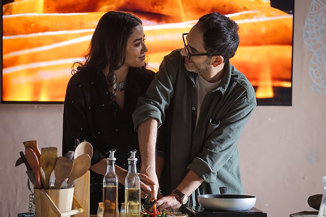 Ritwick Chakrabortyand Sohini Sarkar in Ranna Baati