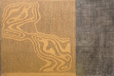 Manish Nai’s early jute works return to the spotlight with this exhibition
