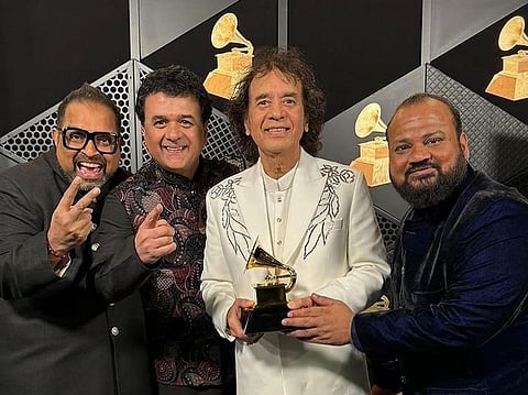 Shakti secures double Grammy nomination, Shankar Mahadevan dedicates award to Zakir Hussain