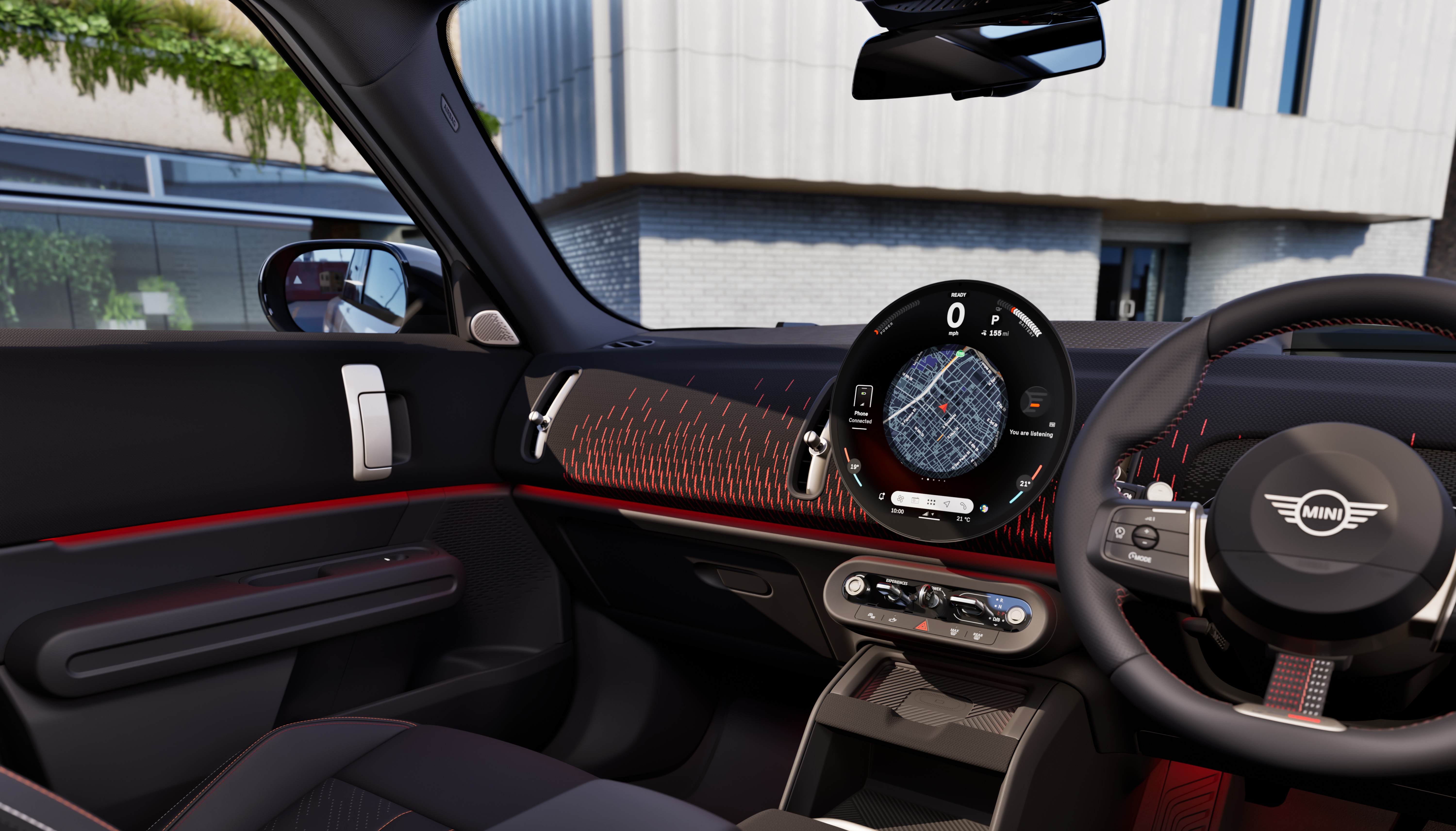 Only the essentials: the interiors of the MINI Countryman SE All4