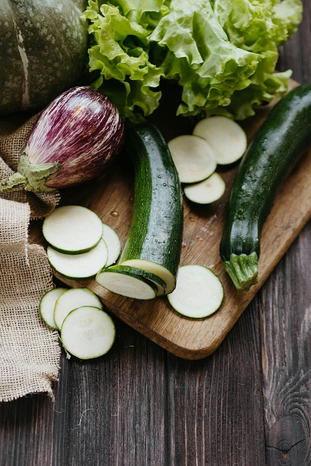cucumber and zucchini can both be cooked and eaten