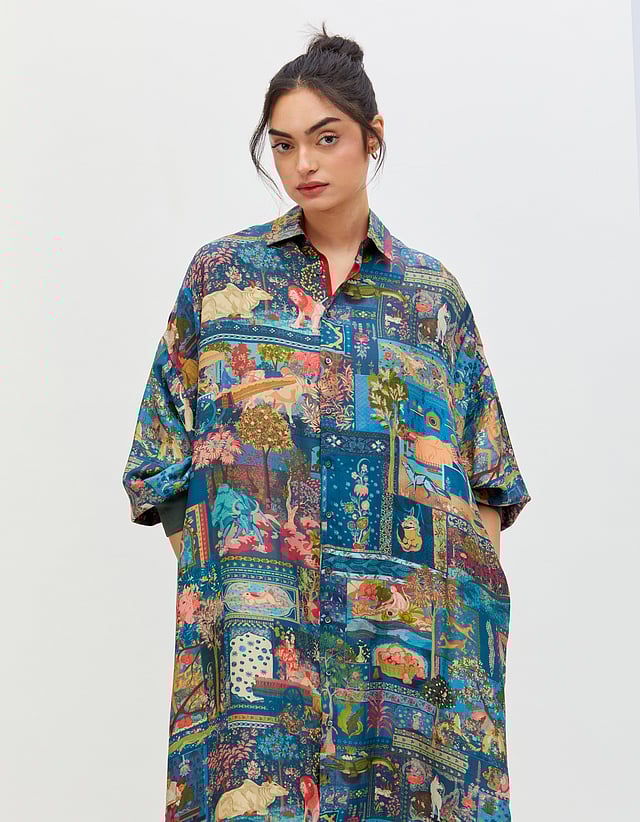 Suket Dhir turns ancient Indian fables into modern couture