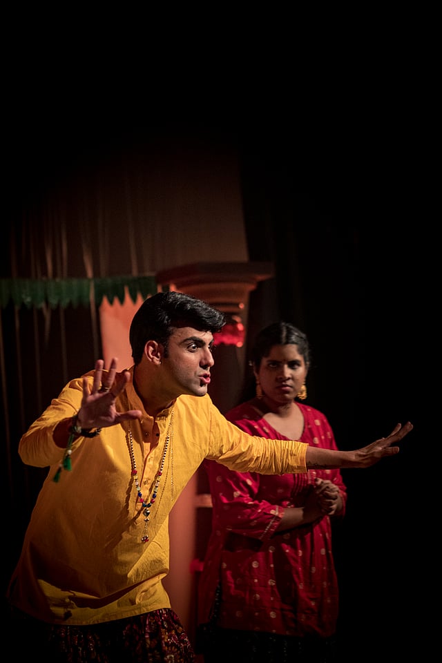 A scene from the play