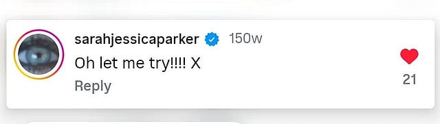 Sarah Jessica Parker's comment 