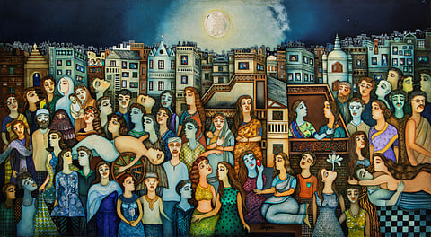 Delhi art exhibition, In Bloom, traces the five-decade journey of artist Shipra Bhattacharya