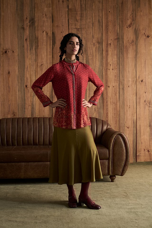 Saundh turns to Kashmir and Caucasian rug art for its latest winter edit